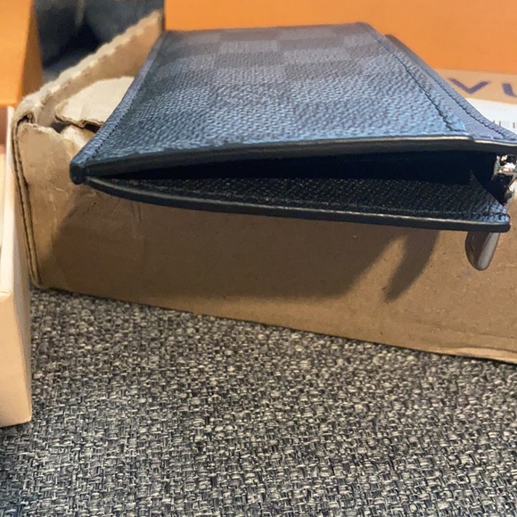 - Coin card holder in Damier graphite - Picture 4 of 6